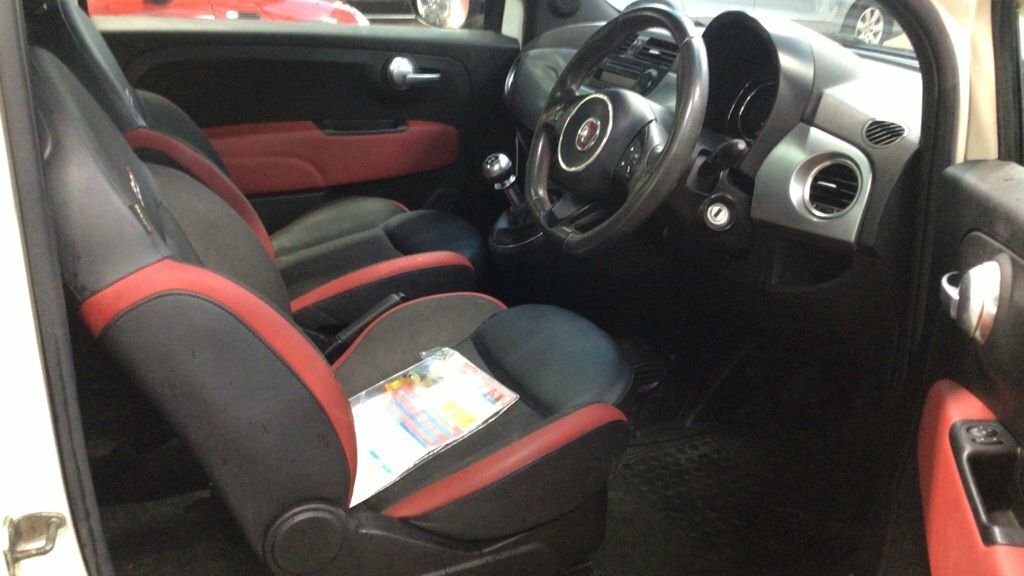 Fiat 500 1.2 S 69 Bhp NG64RXY White #6
