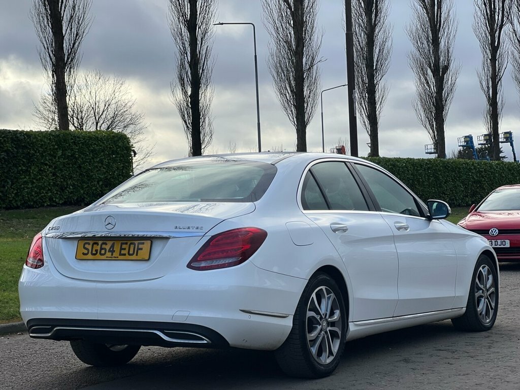 Mercedes-Benz C Class 2.1L C250 Bluetec Sport SG64EOF White #6