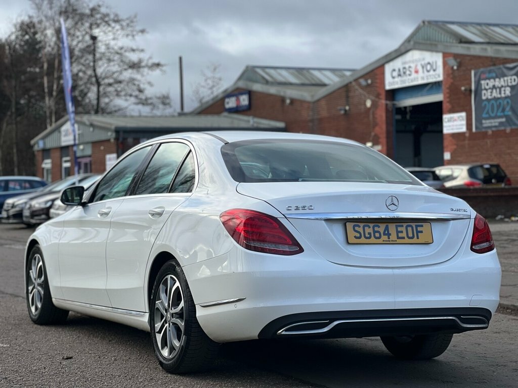Mercedes-Benz C Class 2.1L C250 Bluetec Sport SG64EOF White #5