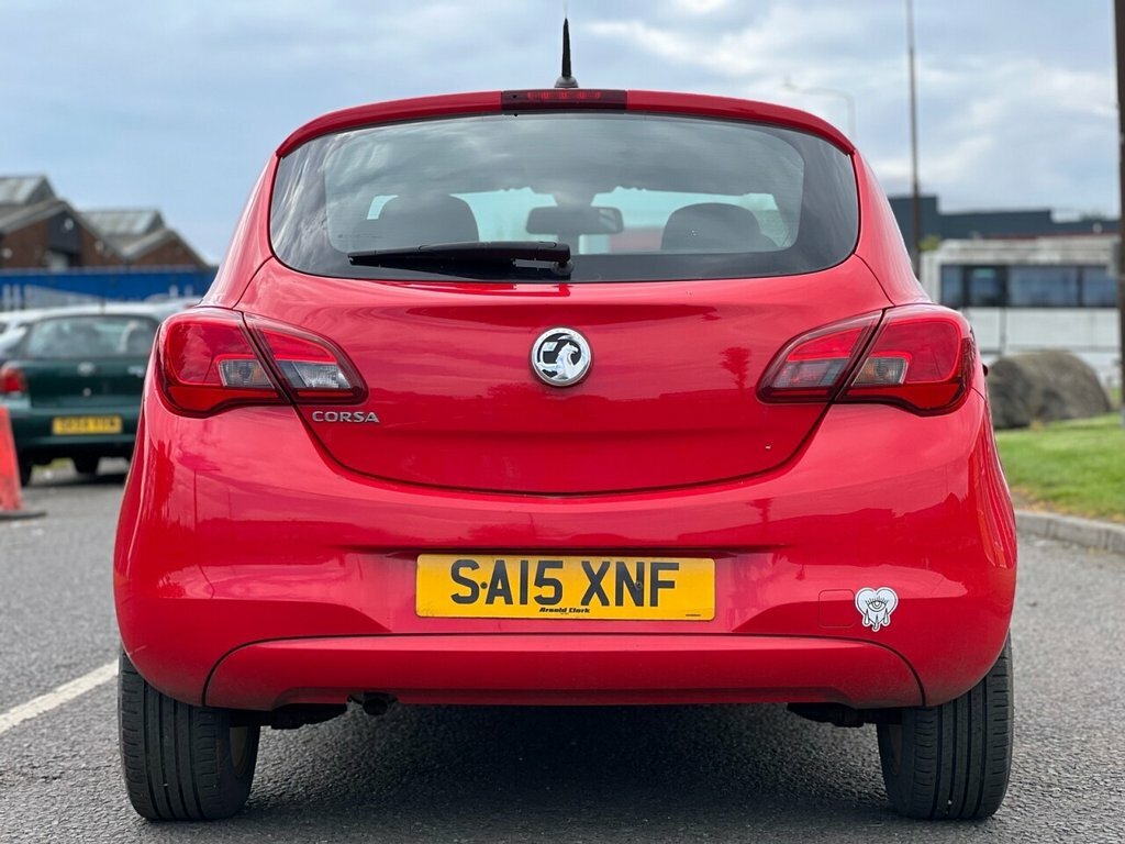 Vauxhall Corsa 1L Excite Ac Ecoflex SA15XNF Red #6