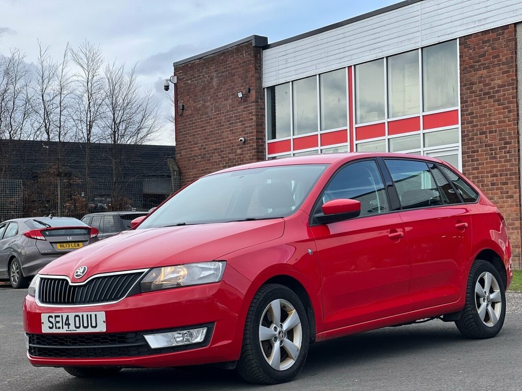 Skoda Rapid Spaceback 1.2L Spaceback Se Tsi Red #2