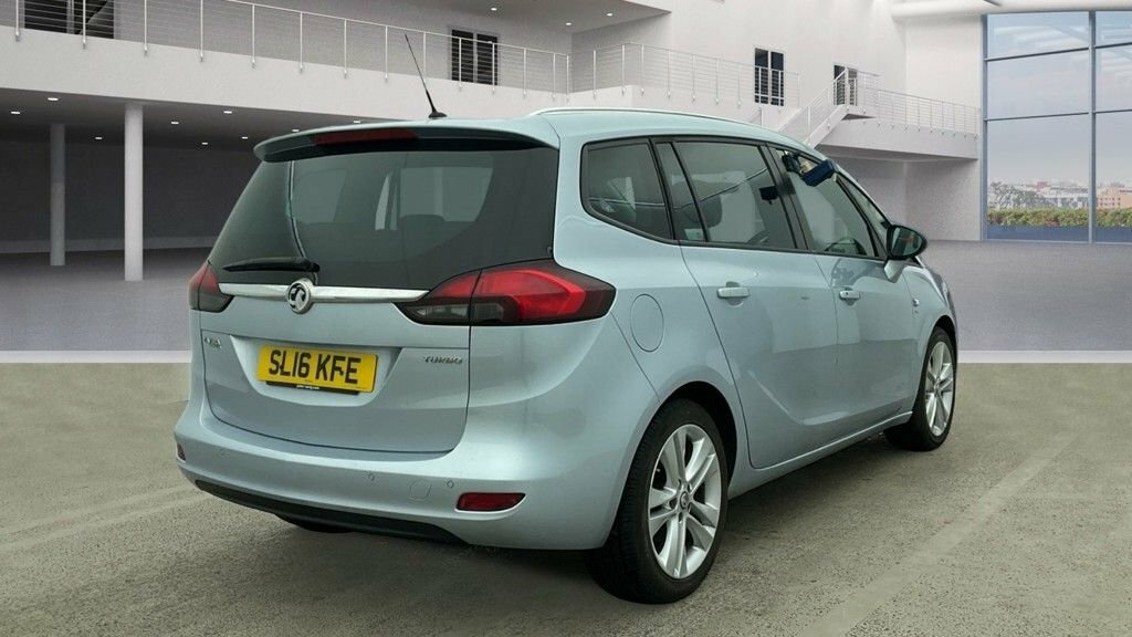 Vauxhall Zafira Tourer 1.4L Sri SL16KFE Silver #4