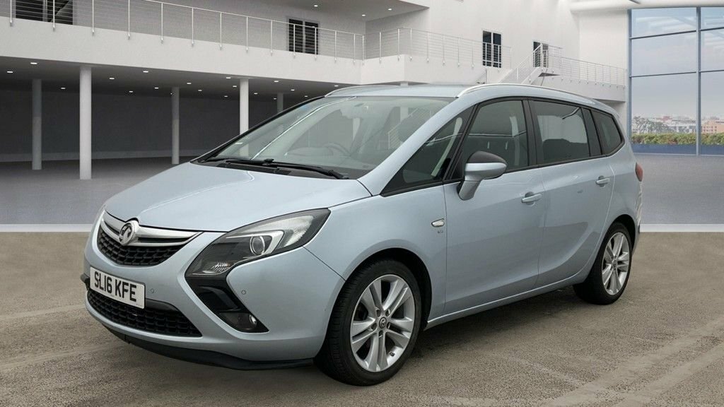 Vauxhall Zafira Tourer 1.4L Sri SL16KFE Silver #2