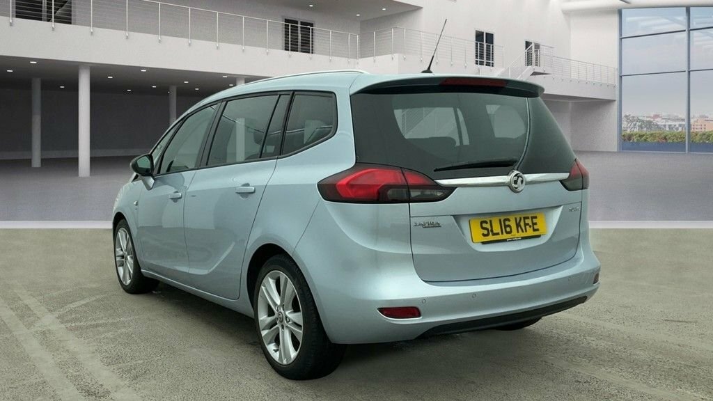 Vauxhall Zafira Tourer 1.4L Sri SL16KFE Silver #3
