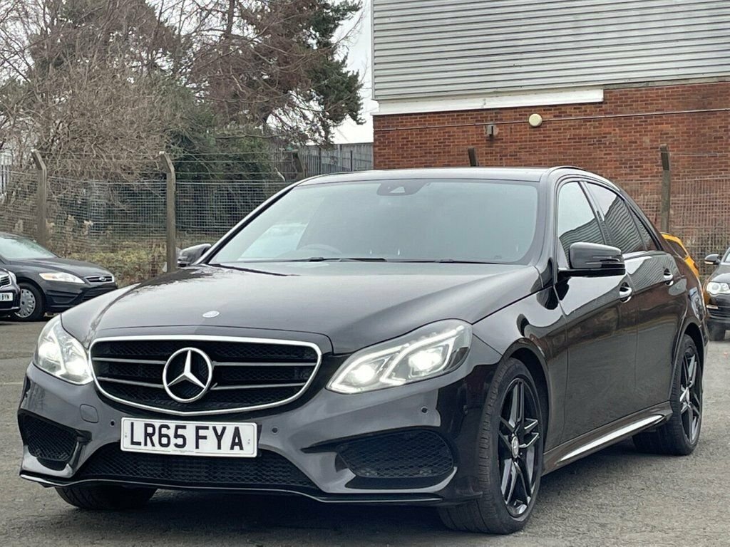 Mercedes-Benz E Class 2.1L E300 Bluetec Hybrid Amg Night Edition LR65FYA Black #2
