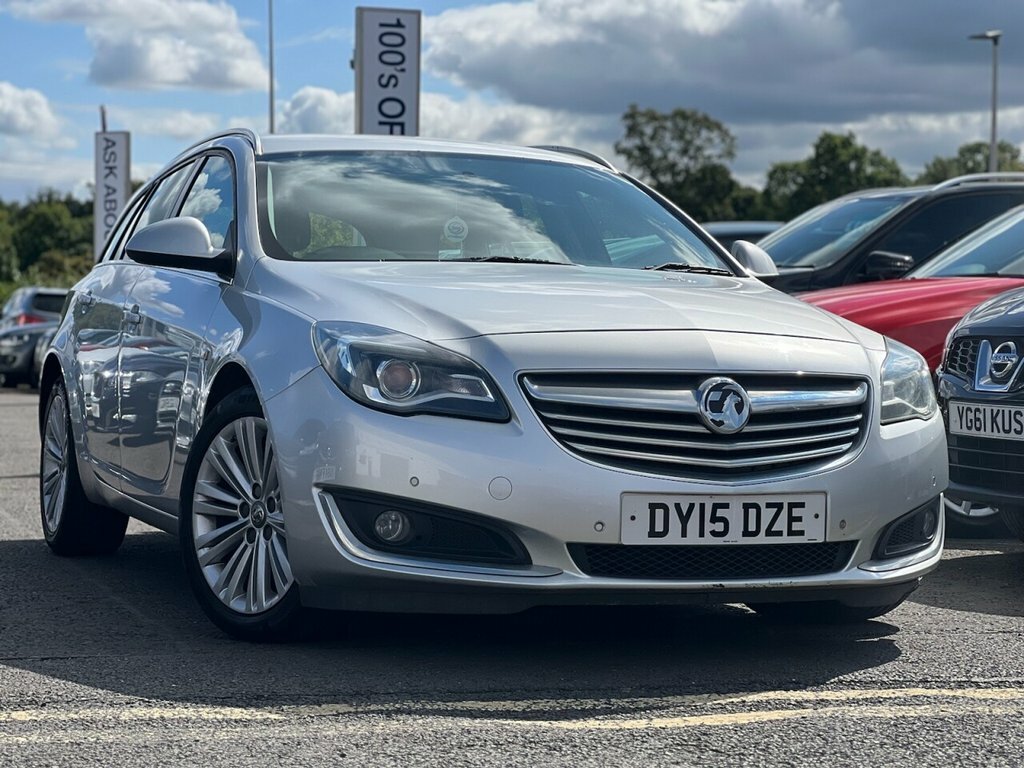 Vauxhall Insignia 2.0 Design Nav Cdti Ecoflex Ss 160 Bhp Silver