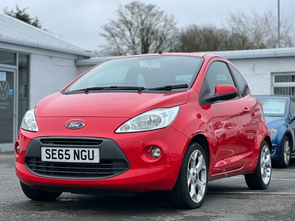 Ford KA 1.2 Zetec 69 Bhp SE65NGU Red #2