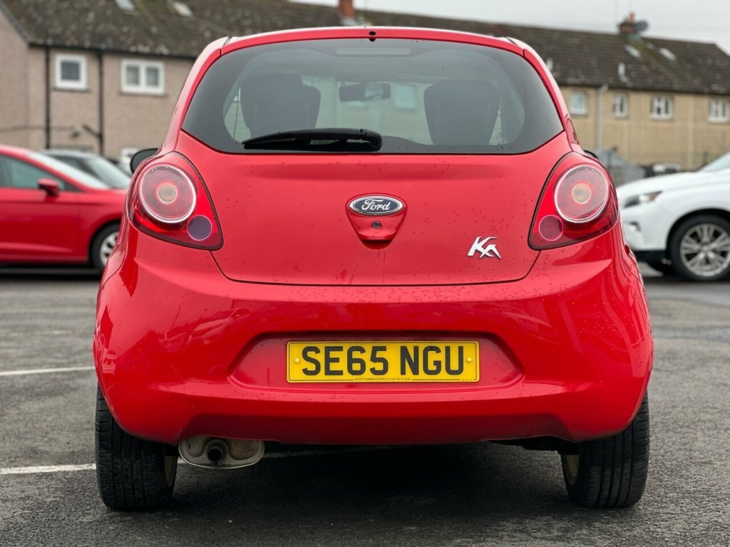 Ford KA 1.2 Zetec 69 Bhp SE65NGU Red #5