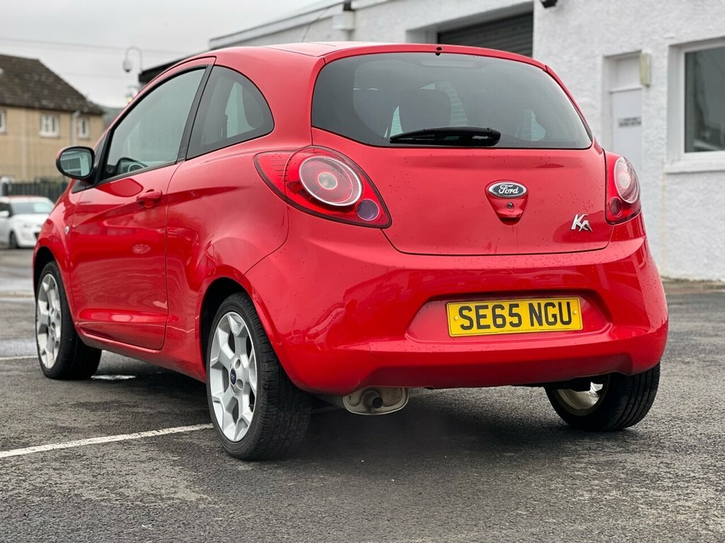 Ford KA 1.2 Zetec 69 Bhp SE65NGU Red #4