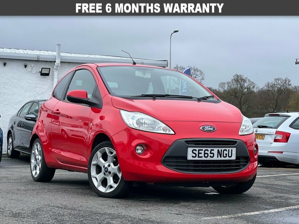 Ford KA 1.2 Zetec 69 Bhp Red