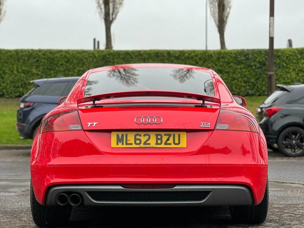 Audi TT 2L Tdi Quattro Black Edition ML62BZU Red #4