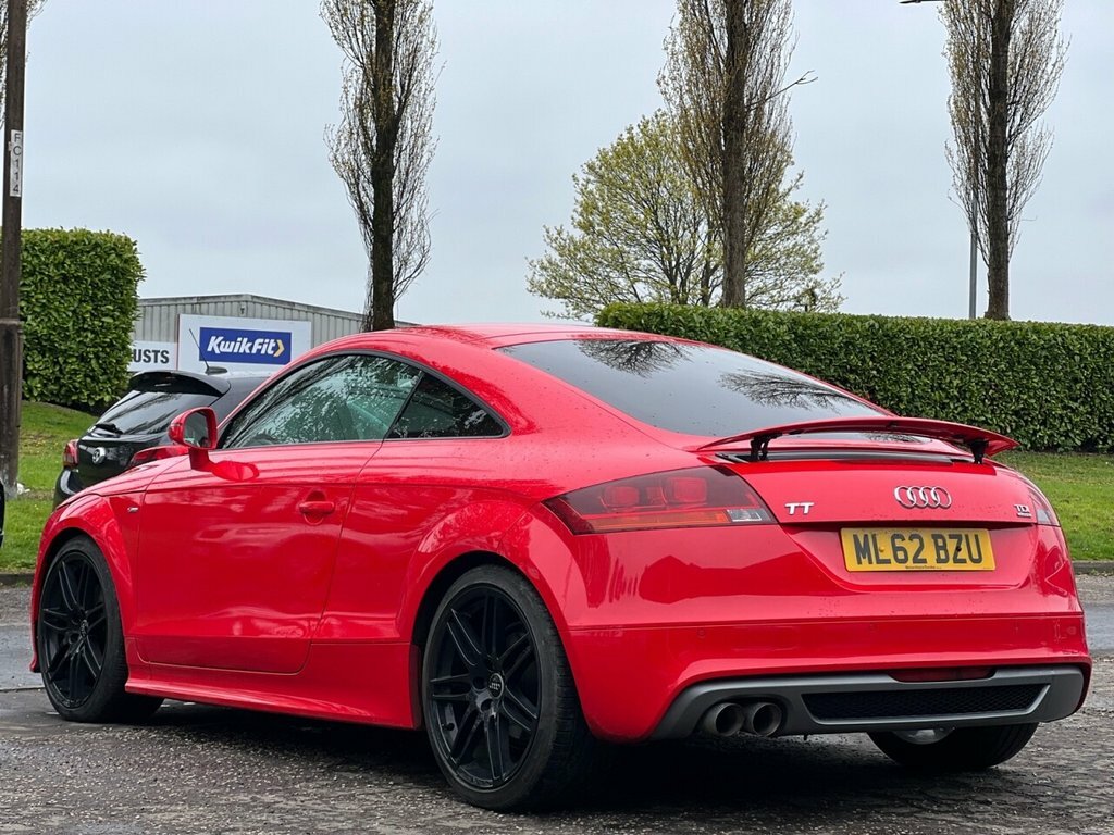 Audi TT 2L Tdi Quattro Black Edition ML62BZU Red #6