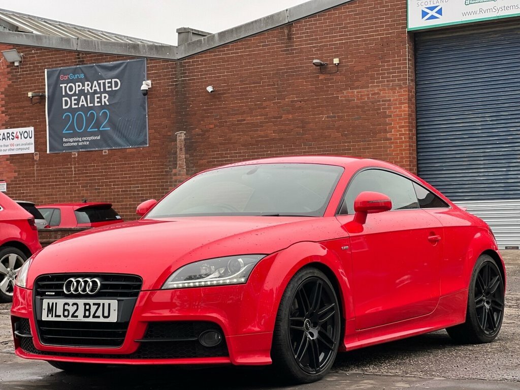 Audi TT 2L Tdi Quattro Black Edition ML62BZU Red #3