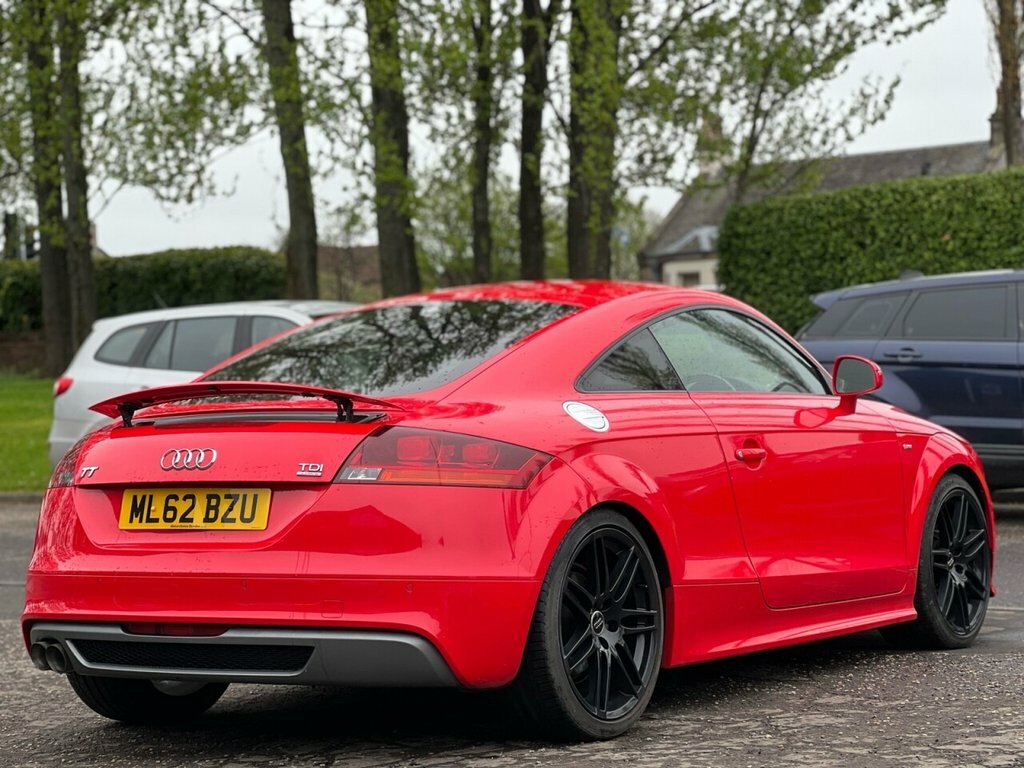 Audi TT 2L Tdi Quattro Black Edition ML62BZU Red #5