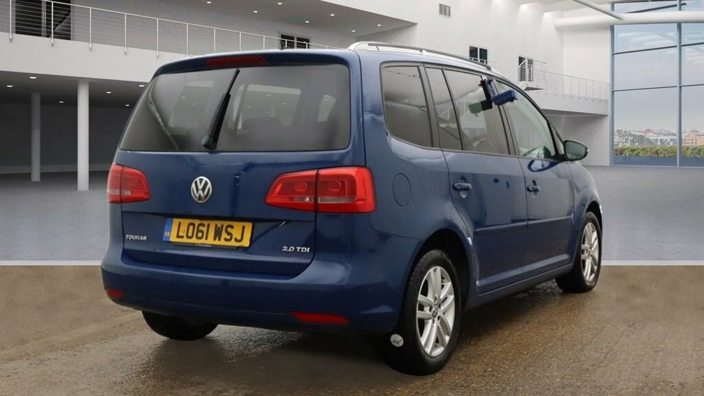 Volkswagen Touran 2L Se Tdi Dsg Blue #4