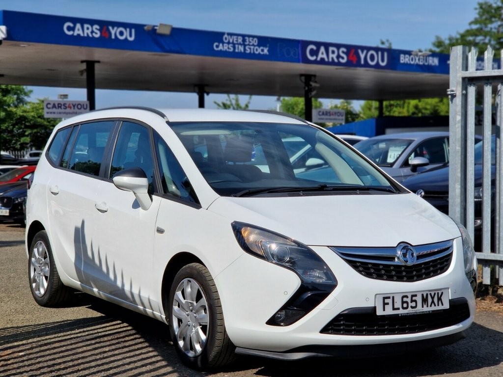Vauxhall Zafira Tourer 2.0 Exclusiv Cdti 128 Bhp White
