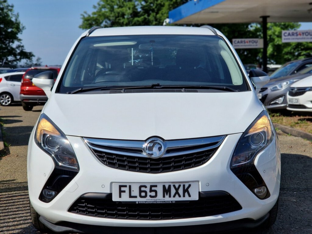 Vauxhall Zafira Tourer 2.0 Exclusiv Cdti 128 Bhp W25DOC White #2