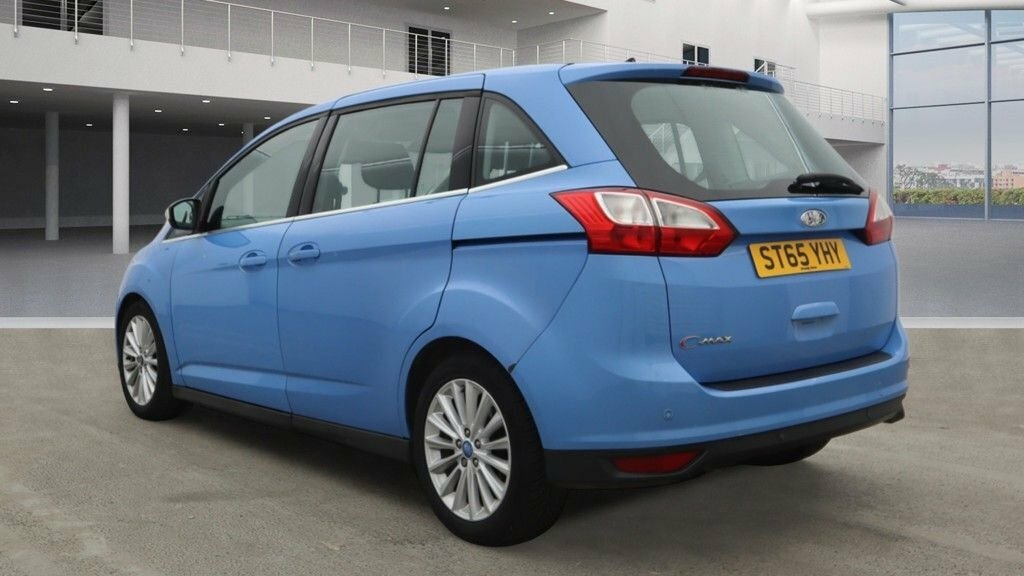 Ford Grand C-Max 1.5L Titanium Tdci ST65YHY Blue #3