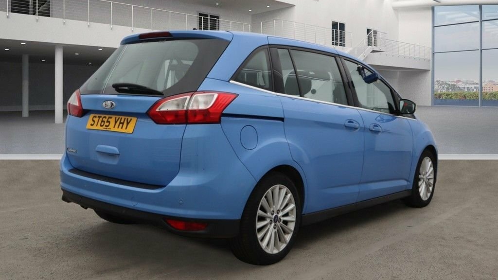 Ford Grand C-Max 1.5L Titanium Tdci ST65YHY Blue #4