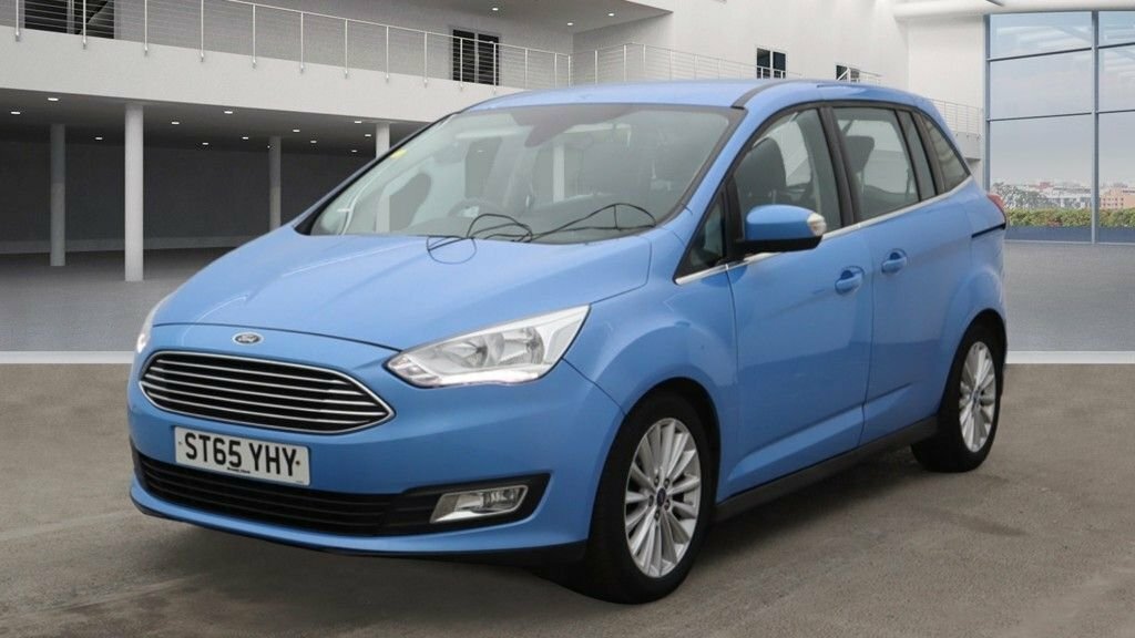 Ford Grand C-Max 1.5L Titanium Tdci ST65YHY Blue #2