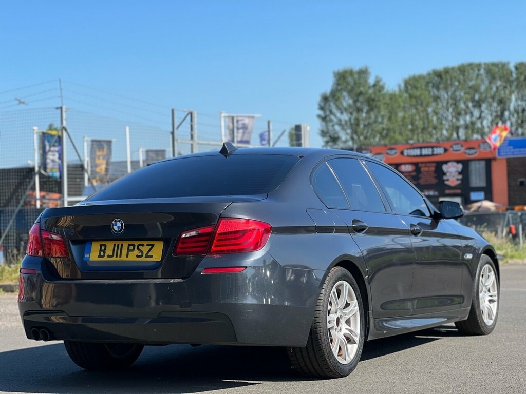 BMW 5 Series 2L 520D M Sport BJ11PSZ Grey #5