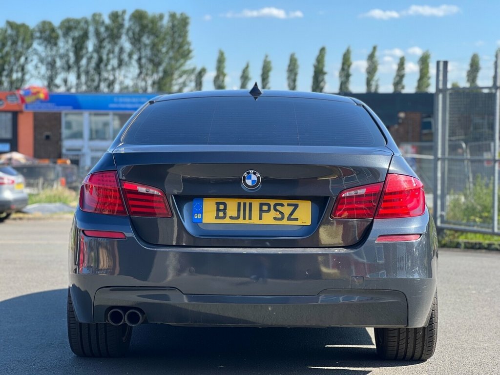 BMW 5 Series 2L 520D M Sport BJ11PSZ Grey #4