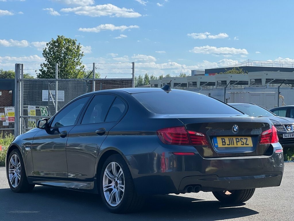 BMW 5 Series 2L 520D M Sport BJ11PSZ Grey #6