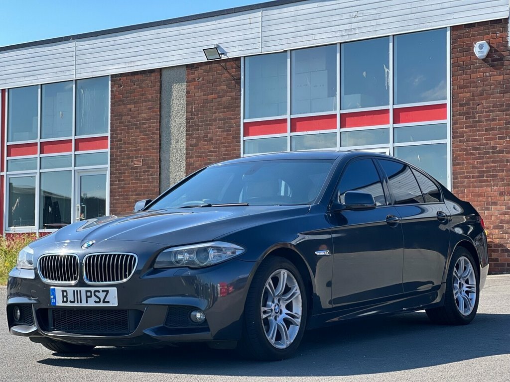 BMW 5 Series 2L 520D M Sport BJ11PSZ Grey #3