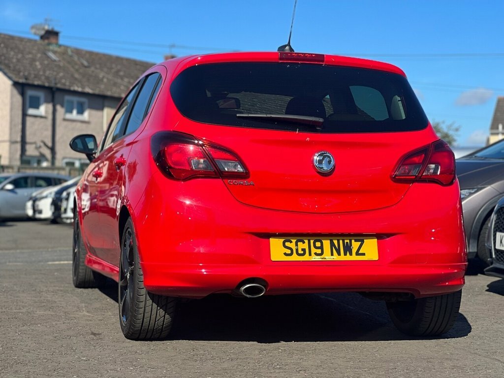 Vauxhall Corsa 1.4L Sri Vx-line Nav Black SG19NWZ Red #4