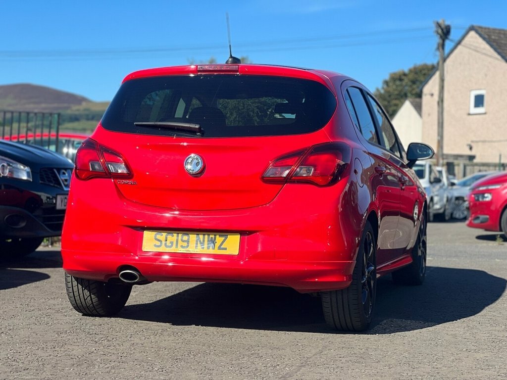 Vauxhall Corsa 1.4L Sri Vx-line Nav Black SG19NWZ Red #6