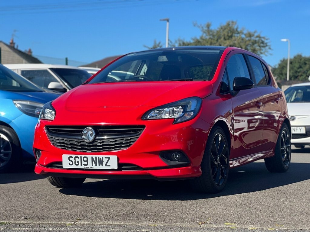 Vauxhall Corsa 1.4L Sri Vx-line Nav Black SG19NWZ Red #3