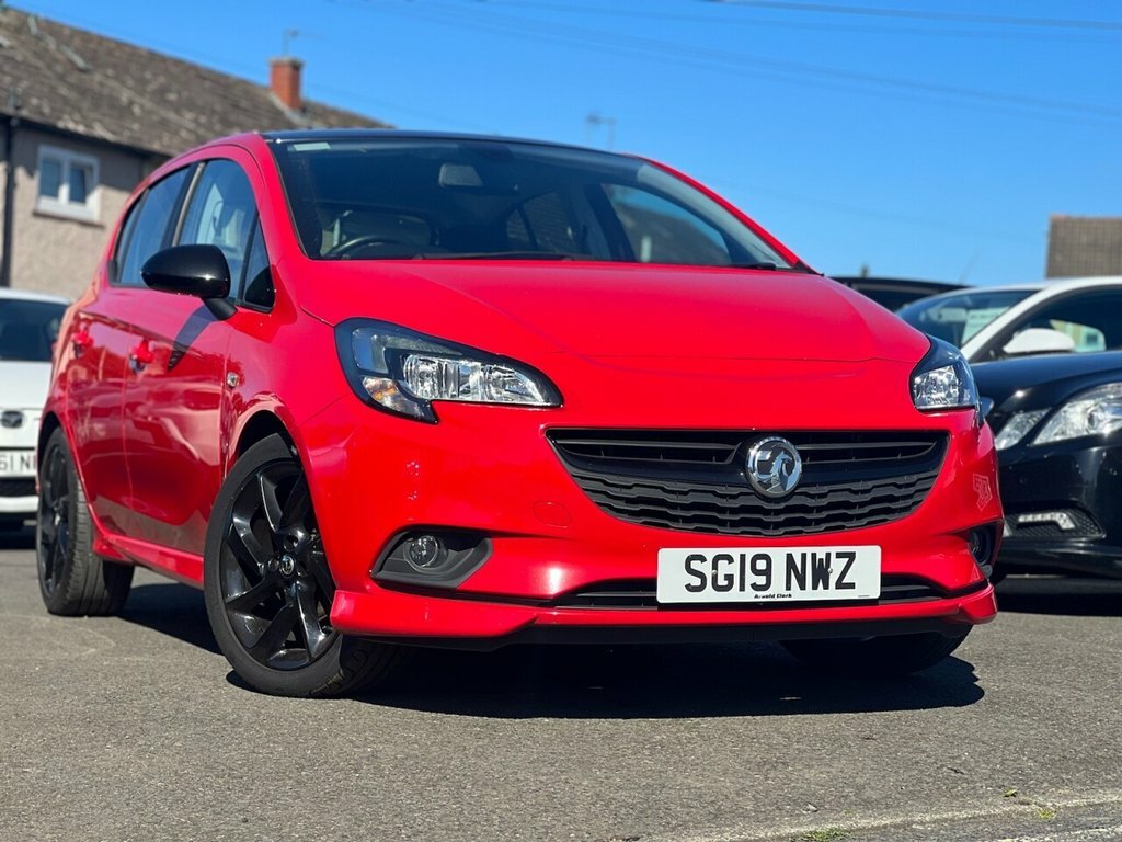 Vauxhall Corsa 1.4L Sri Vx-line Nav Black Red