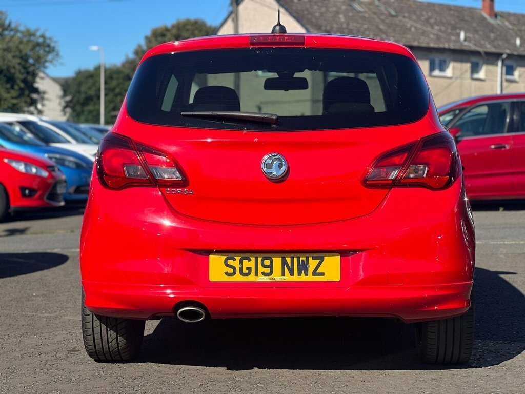 Vauxhall Corsa 1.4L Sri Vx-line Nav Black SG19NWZ Red #5