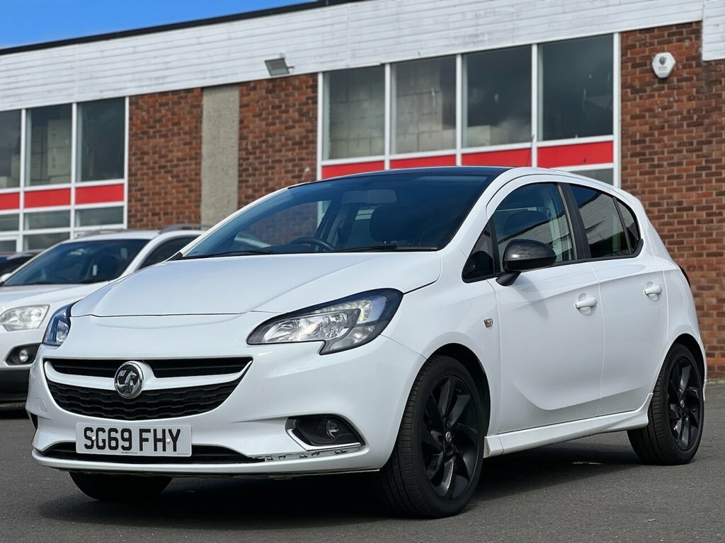 Vauxhall Corsa 1.4L Sri Vx-line Nav Black Ss SG69FHY White #3
