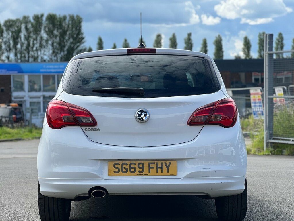 Vauxhall Corsa 1.4L Sri Vx-line Nav Black Ss SG69FHY White #6