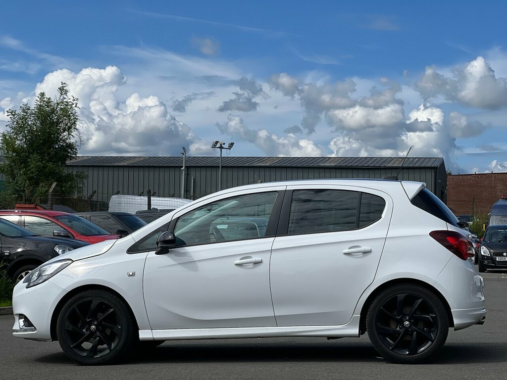 Vauxhall Corsa 1.4L Sri Vx-line Nav Black Ss SG69FHY White #4