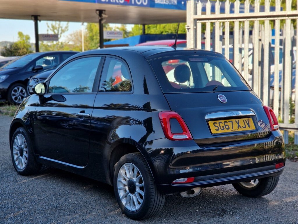 Fiat 500 1.2L Pop Star SG67XJV Black #6