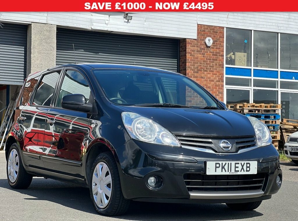 Nissan Note 1.4L N-tec Black