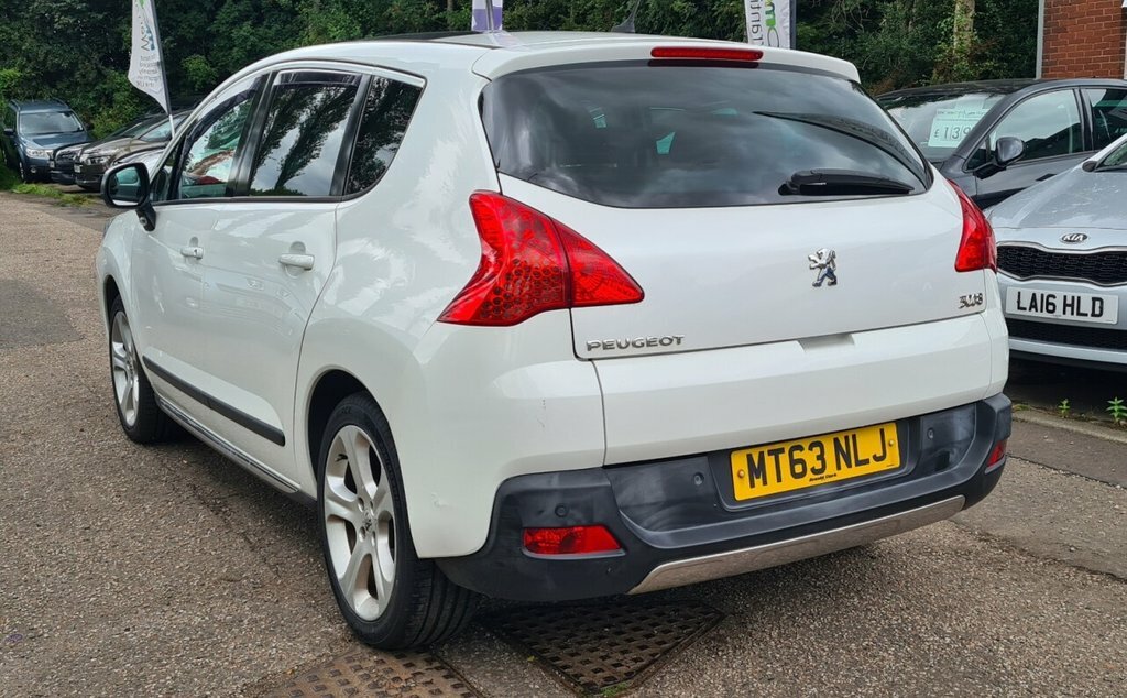 Peugeot 3008 2L Allure Hdi Fap MT63NLJ White #5