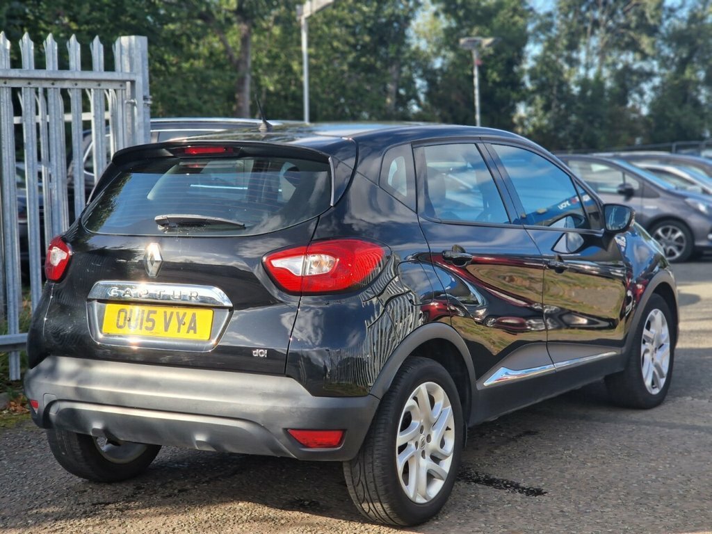 Renault Captur 1.5L Dynamique Medianav Dci OU15VYA Black #4