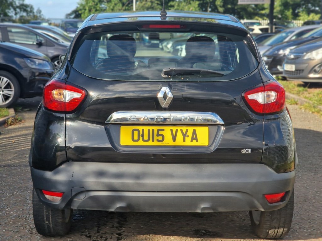 Renault Captur 1.5L Dynamique Medianav Dci OU15VYA Black #5