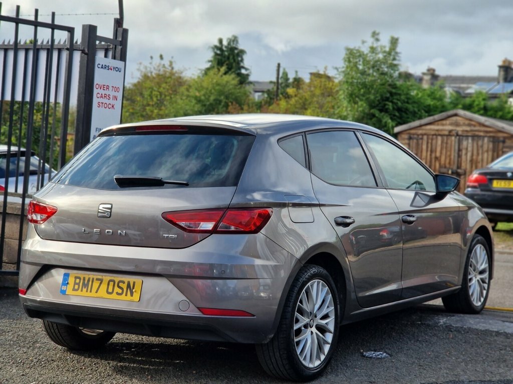 Seat Leon 1.6L Tdi Se Dynamic Technology BM17OSN Grey #4