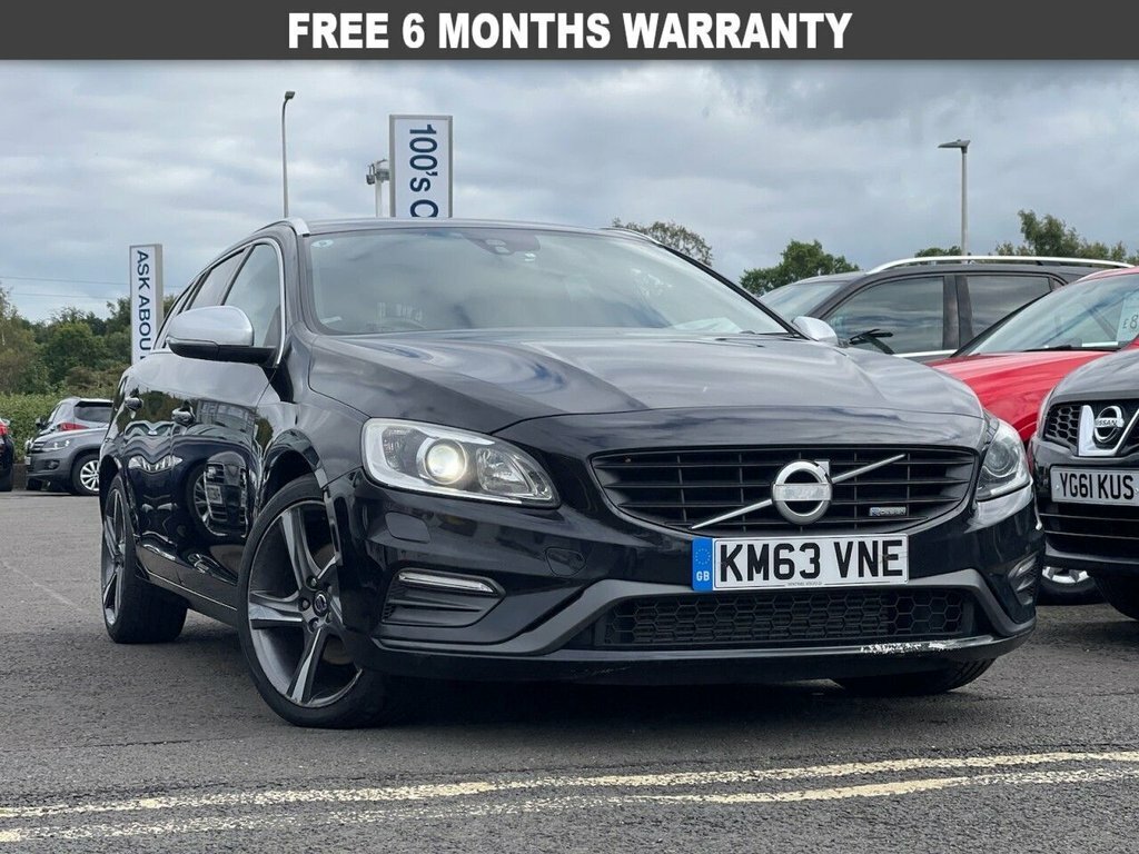 Volvo V60 2L D3 R-design Lux Nav Black