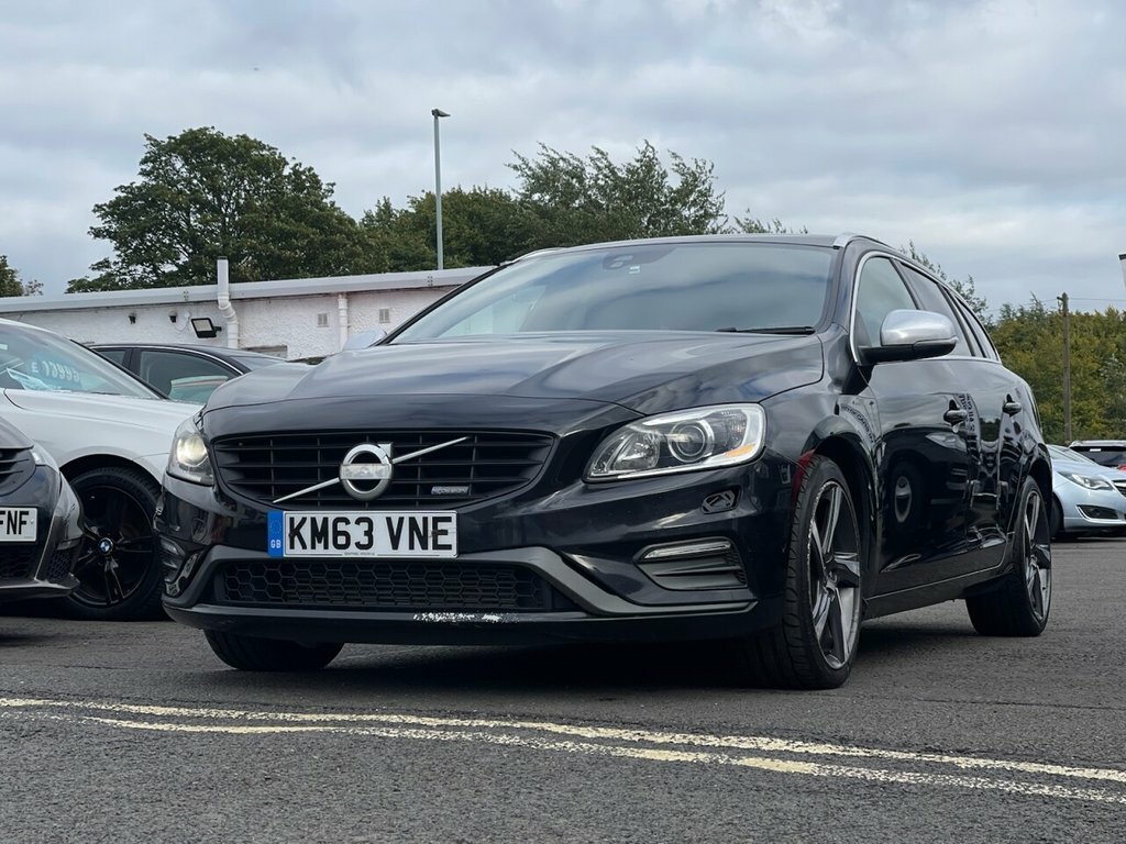 Volvo V60 2L D3 R-design Lux Nav KM63VNE Black #3