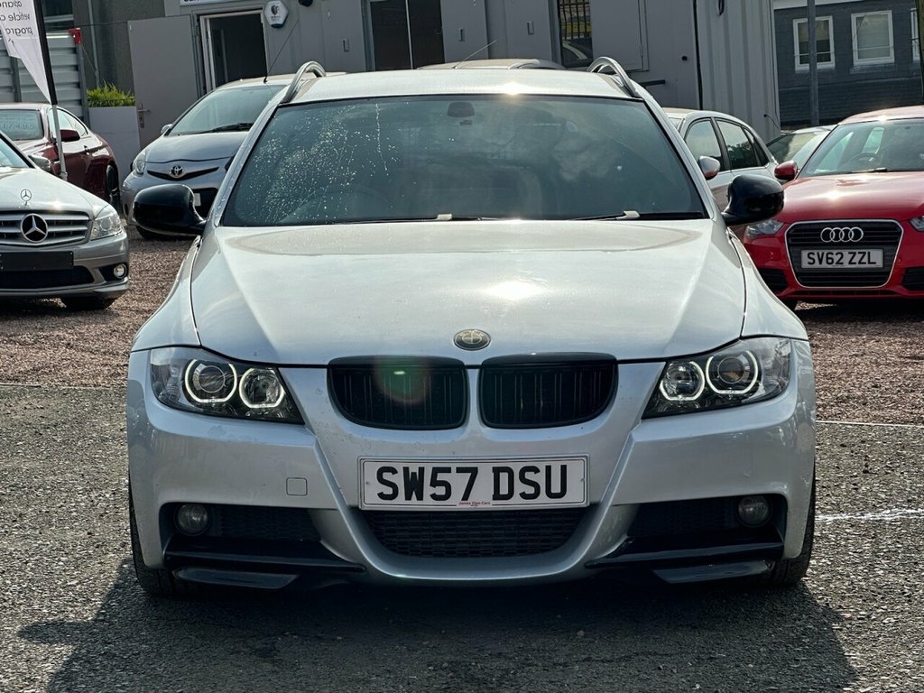 BMW 3 Series 2.0 320D M Sport Touring 175 Bhp SW57DSU Silver #2
