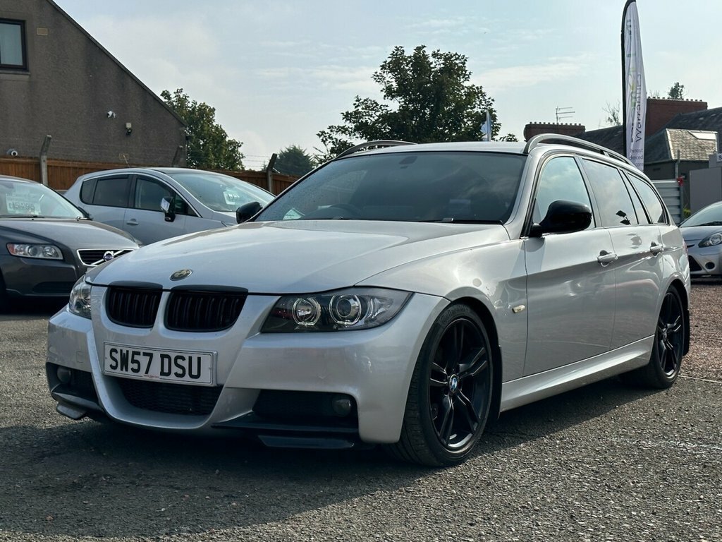 BMW 3 Series 2.0 320D M Sport Touring 175 Bhp SW57DSU Silver #3
