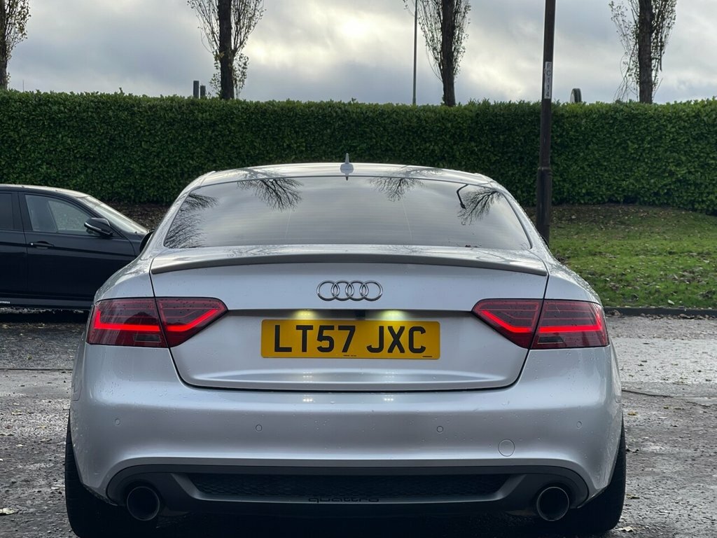 Audi A5 1.7L Tdi Quattro Sport LT57JXC Silver #6