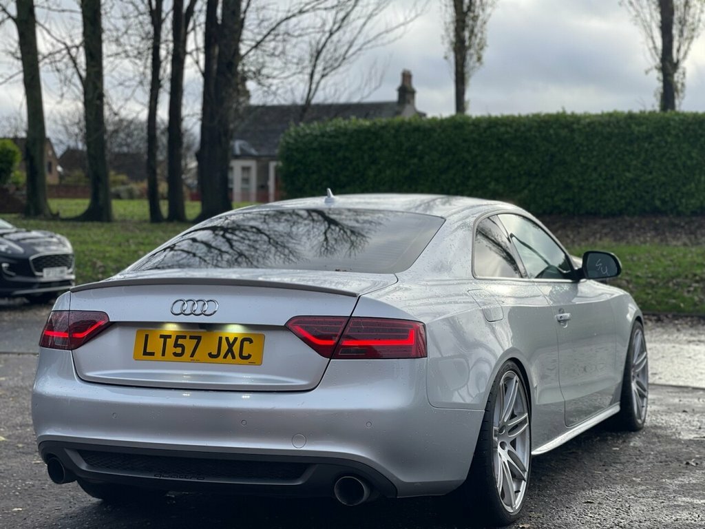 Audi A5 1.7L Tdi Quattro Sport LT57JXC Silver #4