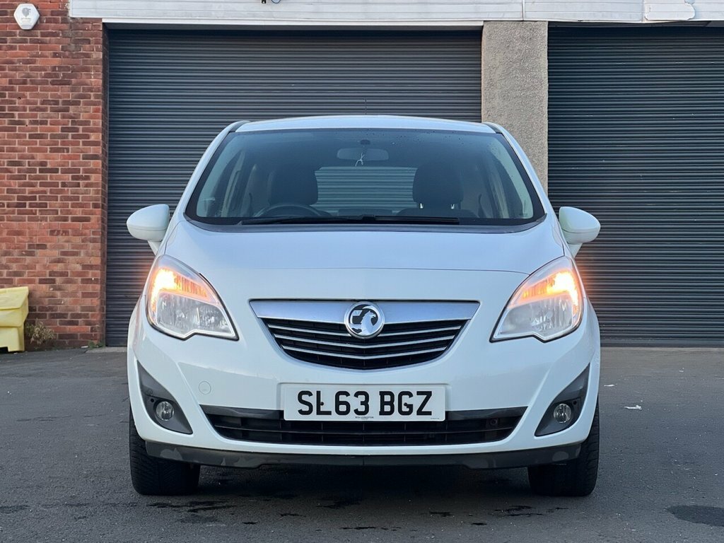 Vauxhall Meriva 1.4L Tech Line SL63BGZ White #2