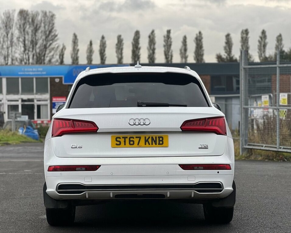 Audi Q5 2L Tdi Quattro S Line ST67KNB White #6